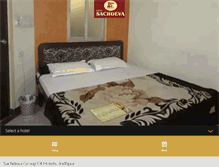 Tablet Screenshot of hotelsachdeva.com